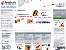 Tablet Screenshot of damarumarketing.com